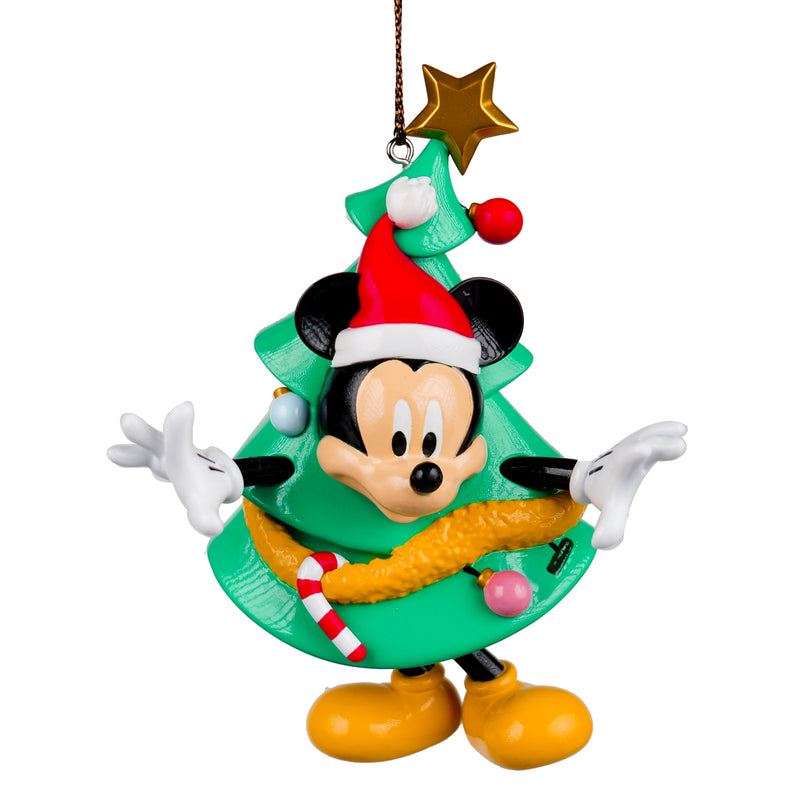 Mickey Mouse 3D Christmas Tree Shaped Hanging Christmas Decoration Disney Bauble