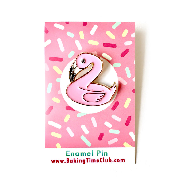 Flamingo Float Pin