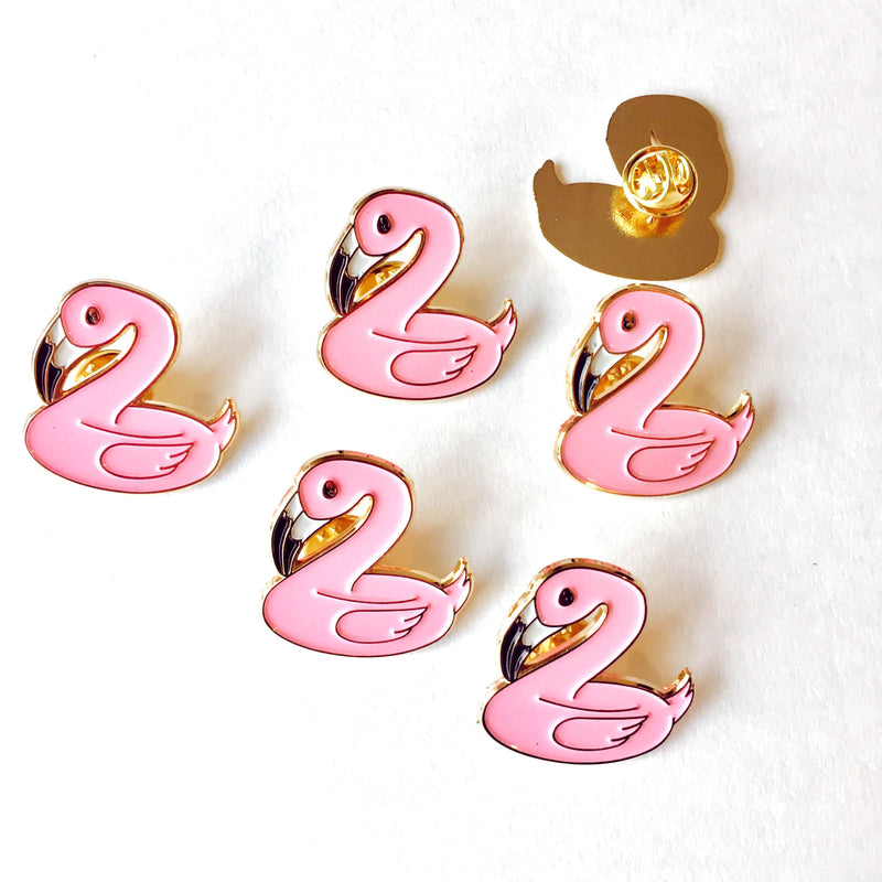 Flamingo Float Pin
