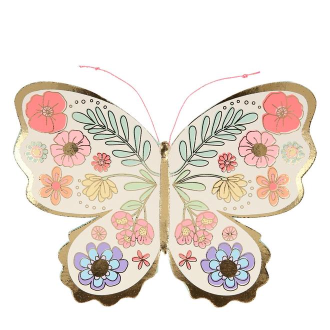 Floral Butterfly Stand-Up Card