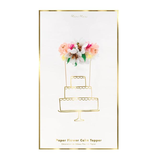 Flower Bouquet Cake Topper