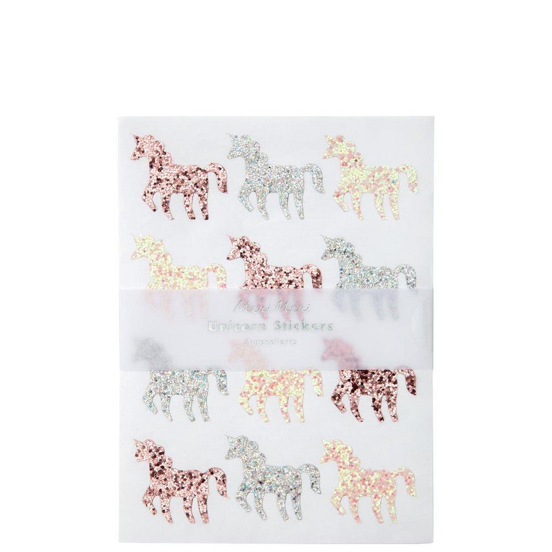 Glitter Unicorn Sticker Sheets
