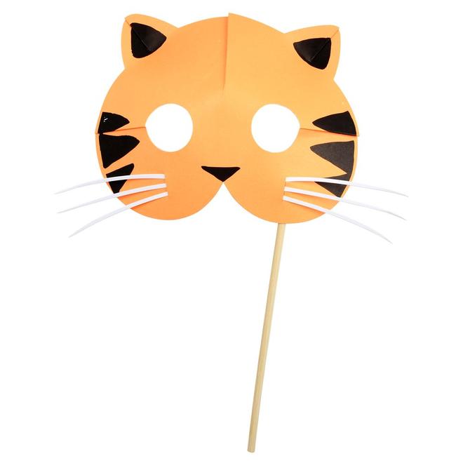 Go Wild Party Masks Pack of 8