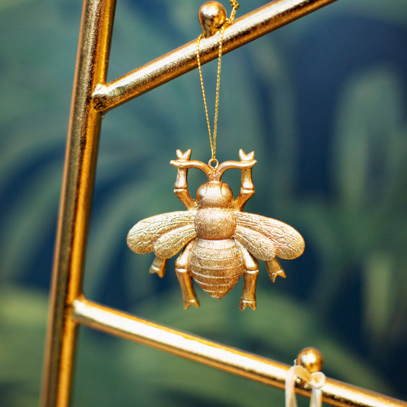 Golden Bee Hanging Decoration