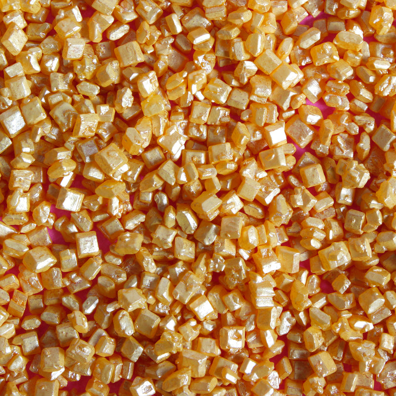 Gold Sugar Crystals Sprinkles (Best Before 30 Jun 2025)