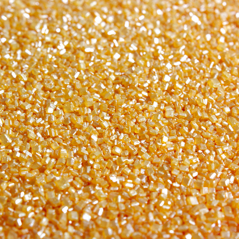 Gold Sparkly Sanding Sugar Cake Sprinkles (Best Before 30 Jun 2025)