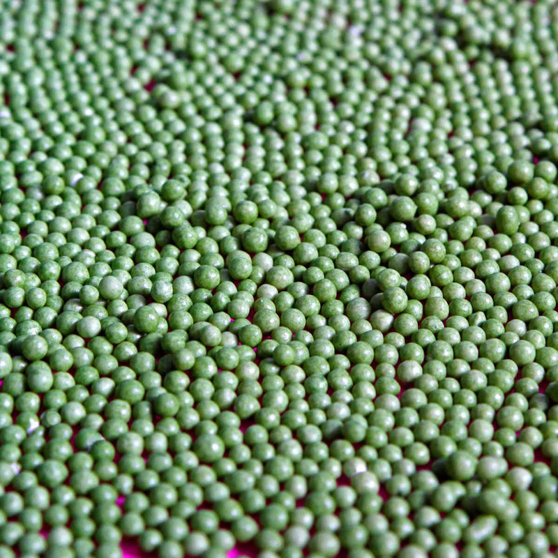 Bulk Bag - Green Nonpareils 100s & 1000s (Best Before 30 Jun 2024)