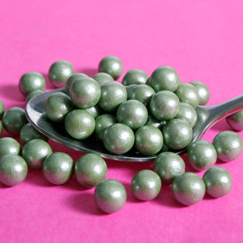 Bulk Bag - Green 6mm Pearls (Best Before 30 Jun 2025)