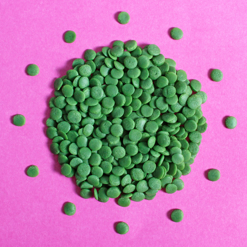 Green REGULAR Sequins Confetti Sprinkles (Best Before 28 Dec 2025)