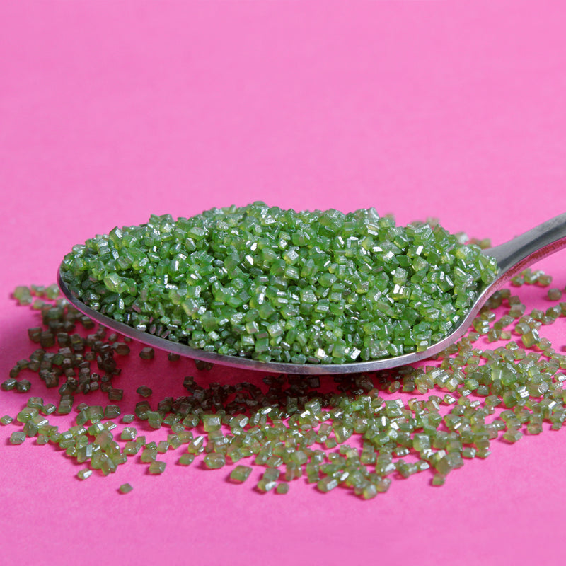 Green Edible Sparkly Sanding Sugar (Best Before 30 Jun 2025)