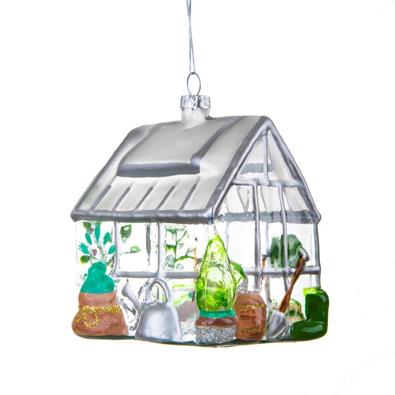 Greenhouse Shaped Bauble Hanging Decoration