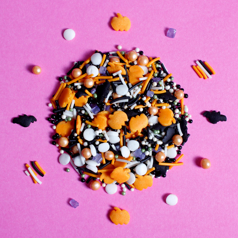 Bulk Bag - Jacks n Bats Halloween Sprinkles (Best Before 30 Jun 2024)