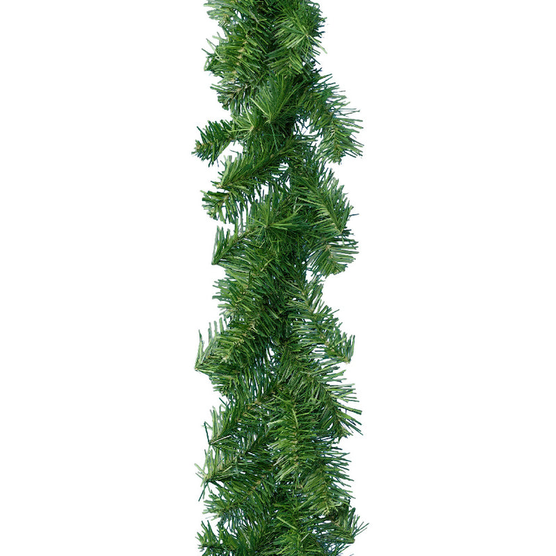 Festive Fir Tree Green Foliage Christmas Garland Green 2.7 Meters Long