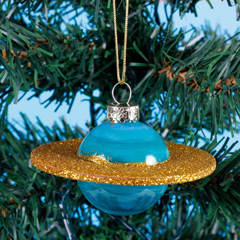 Mini Planets Shaped Bauble Set of 4