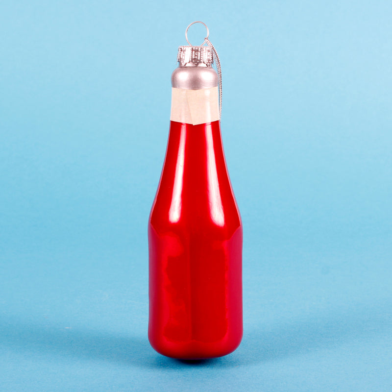 Ketchup Bottle Hanging Decoration Bauble