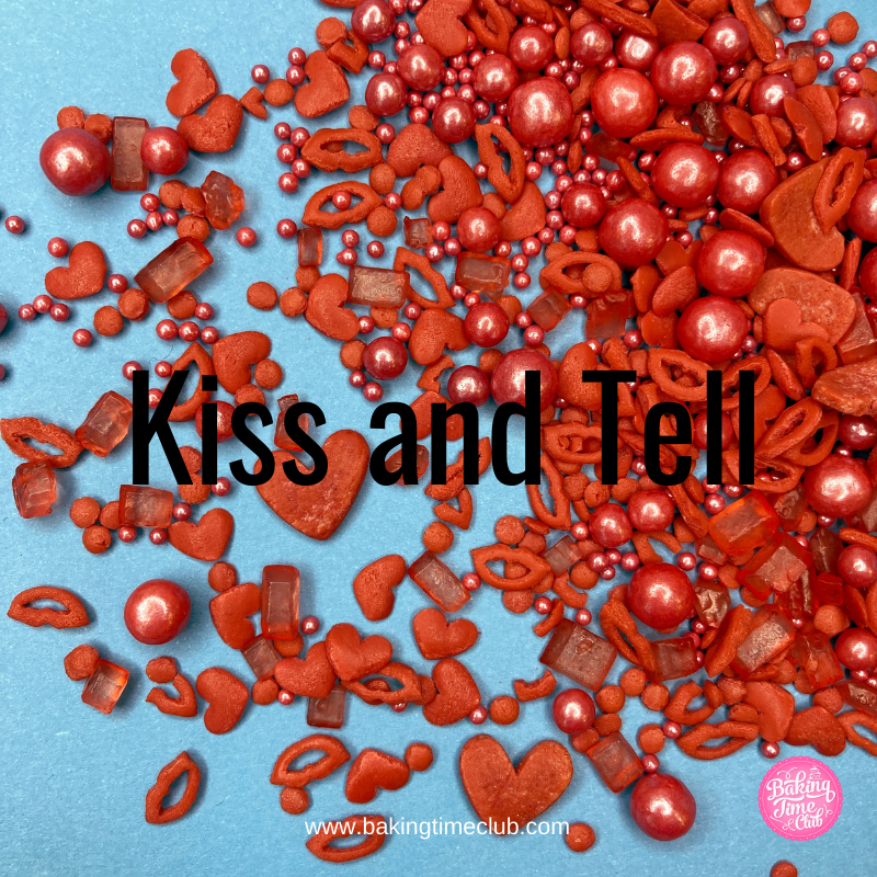 Kiss and Tell Red Sprinkles Mix (Best Before 30 Sep 2022)