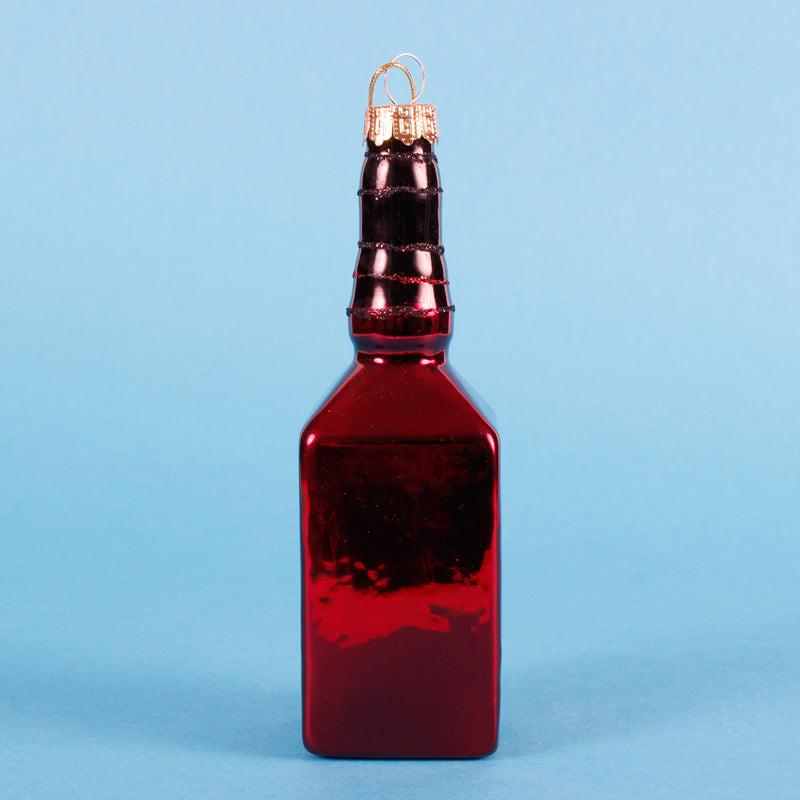 Lets Celebrate Scotch Bottle Shaped Bauble Hanging Decoration