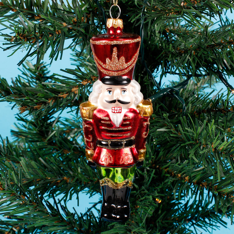 Nutcracker Doll Shaped Bauble Hanging Decoration