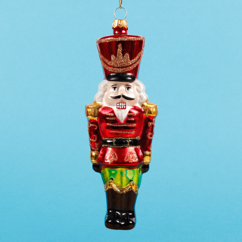 Nutcracker Doll Shaped Bauble Hanging Decoration