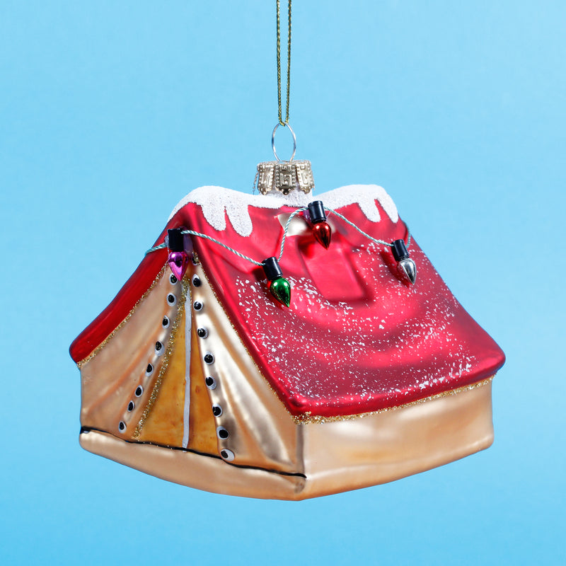 Tent Shaped Bauble Hanging Decoration