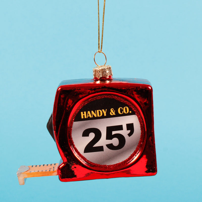 Tape Measure Shaped Bauble Hanging Decoration