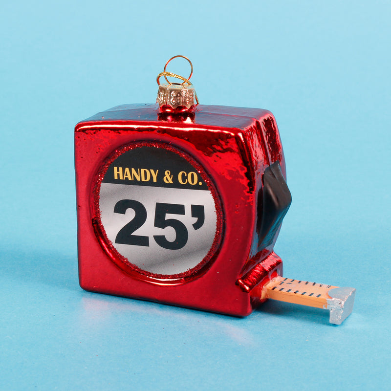 Tape Measure Shaped Bauble Hanging Decoration
