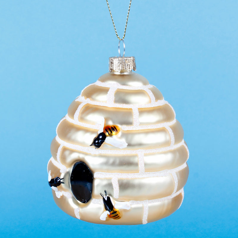 Beehive Shaped Bauble Hanging Decoration