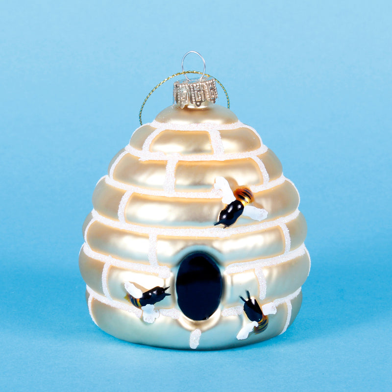 Beehive Shaped Bauble Hanging Decoration