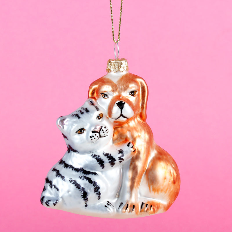 Dog & Cat Shaped Bauble
