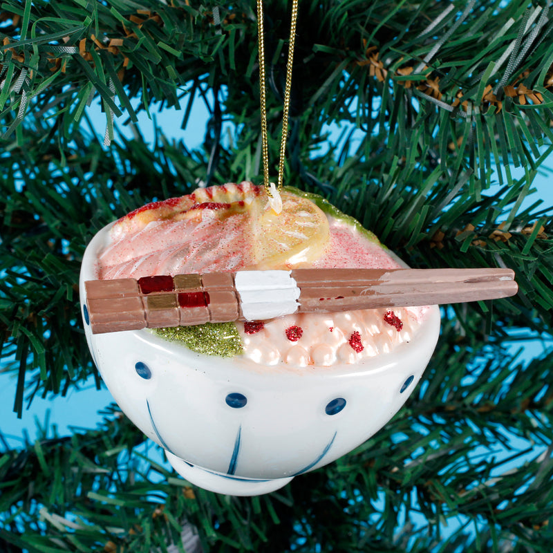 Ramen Bowl Shaped Bauble