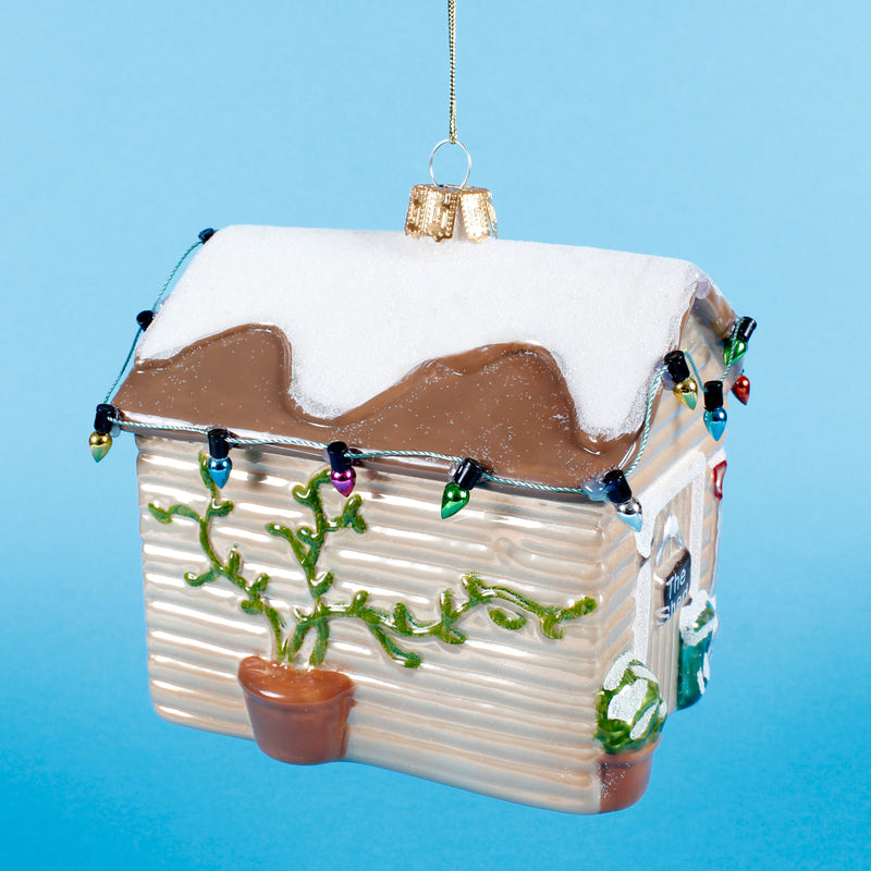 Garden Shed Shaped Bauble