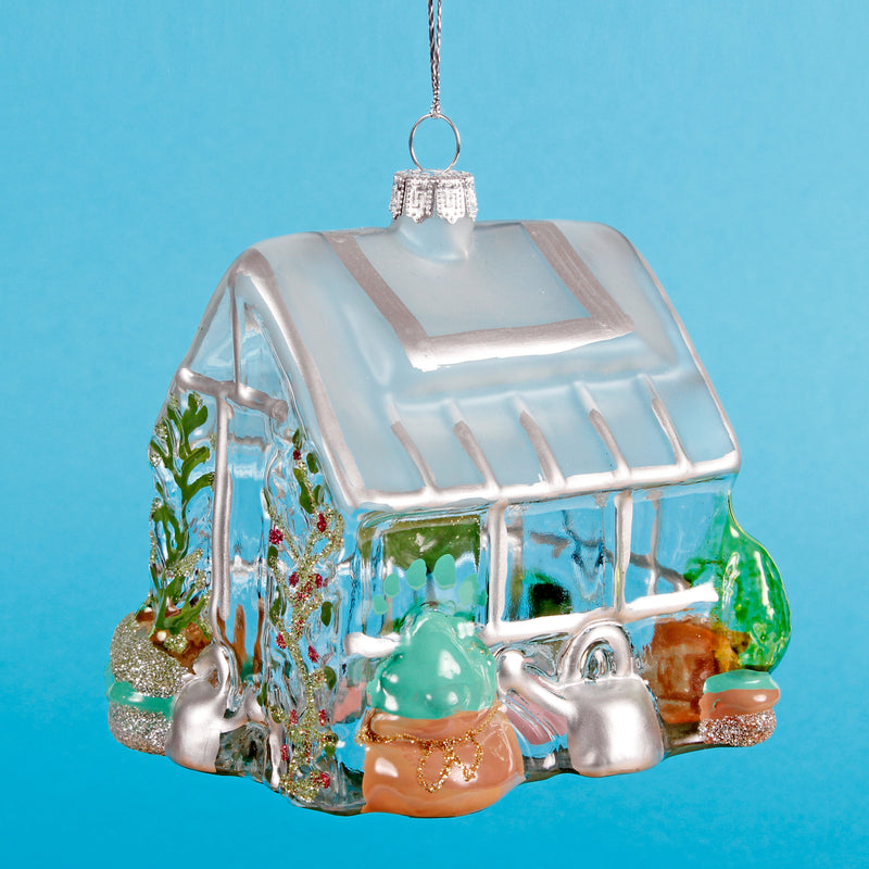 Greenhouse Shaped Bauble Hanging Decoration