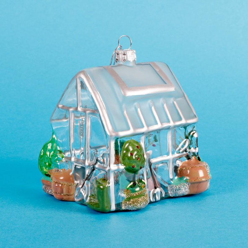 Greenhouse Shaped Bauble Hanging Decoration