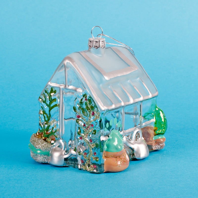 Greenhouse Shaped Bauble Hanging Decoration