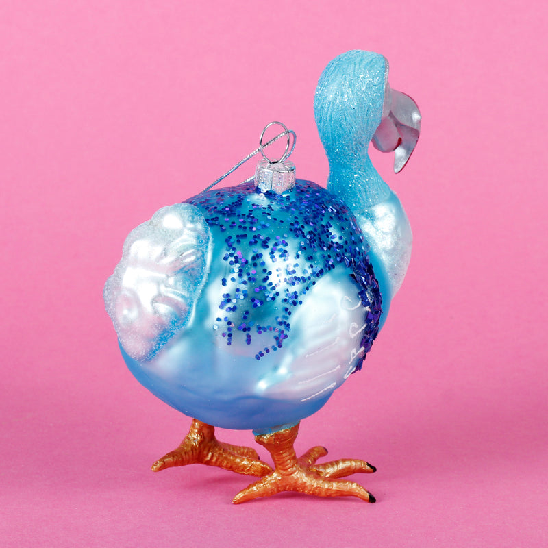 Dodo Shaped Hanging Christmas Bauble