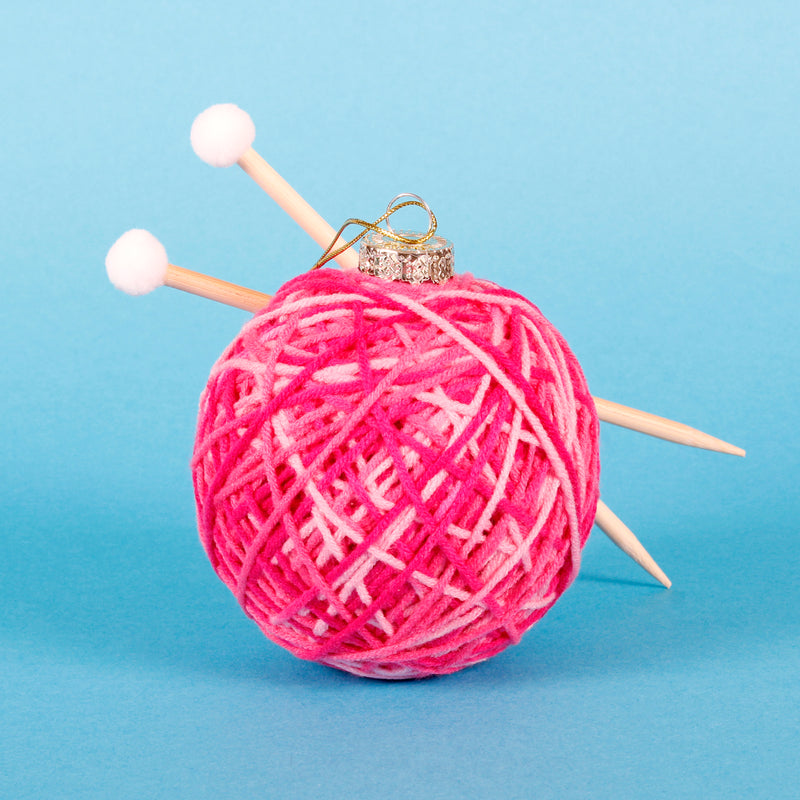 Knitting Ball Hanging Christmas Bauble