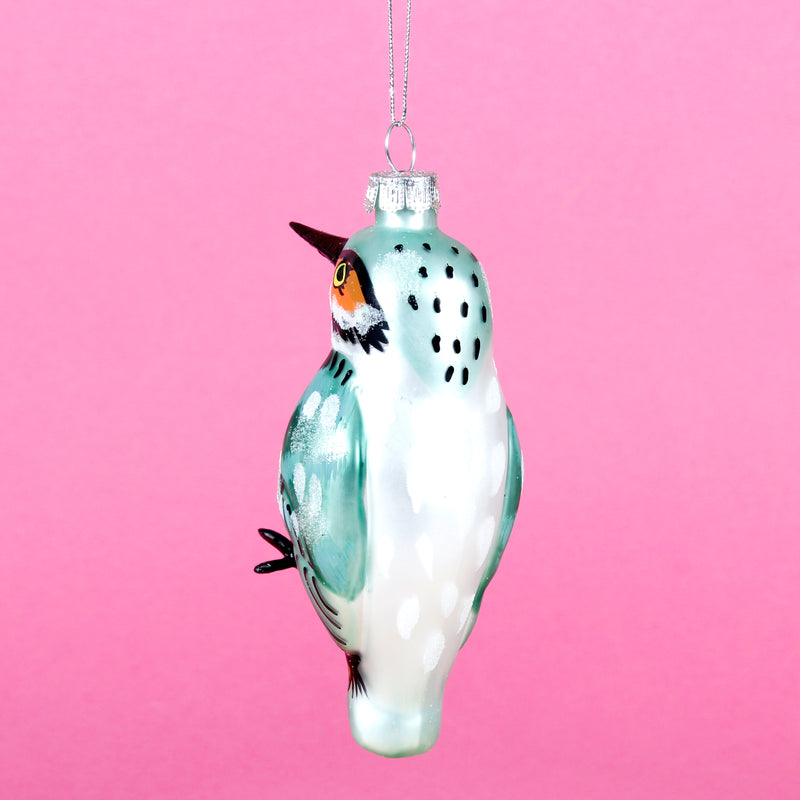 Kingfisher Hanging Christmas Bauble