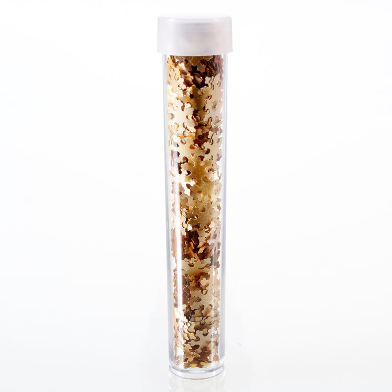 Luxury Gold Glitter Snowflake Sprinkles (Made to order)