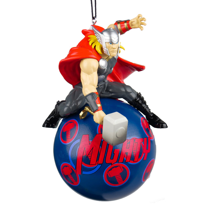 Thor God of Thunder 3D Shaped Hanging Christmas Tree Decoration Bauble