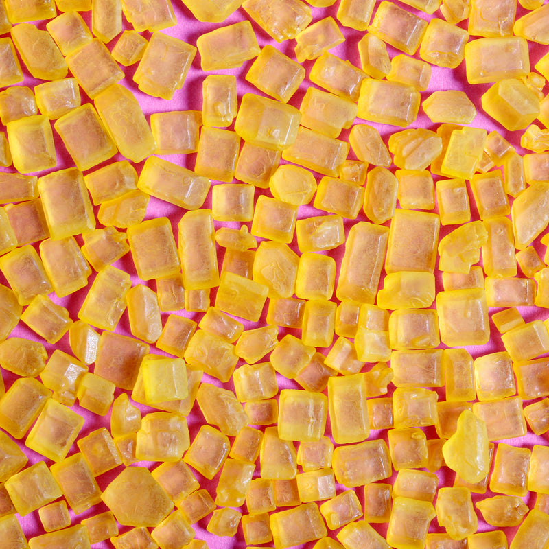 Yellow Sugar Rocks Matte Cake Sprinkles (Best Before 30 Jun 2025)