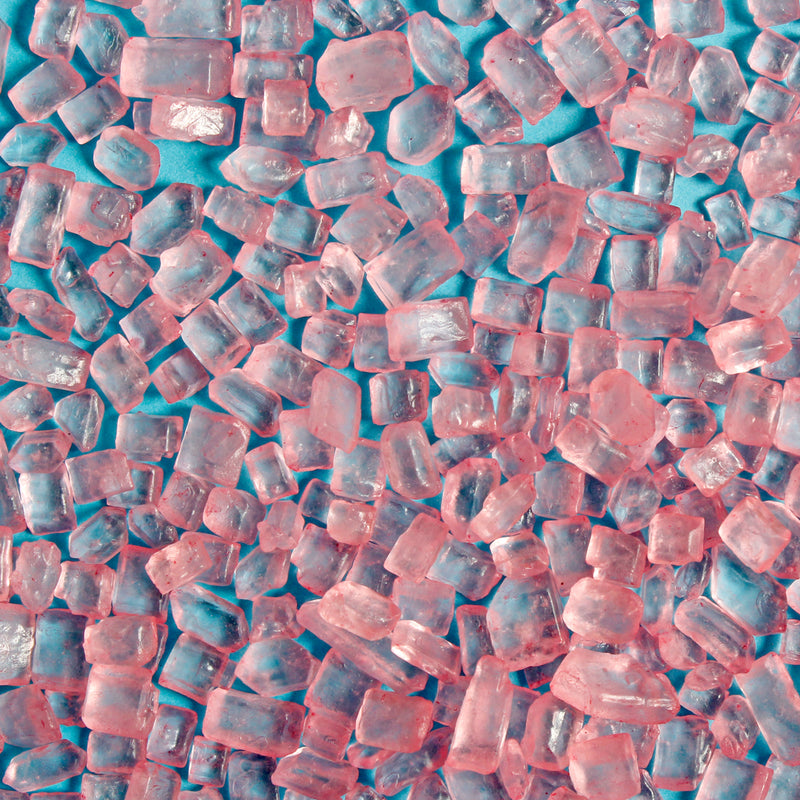 Bulk Bag - Pink Sugar Rocks Matte Sprinkles (Best Before 30 Jun 2025)