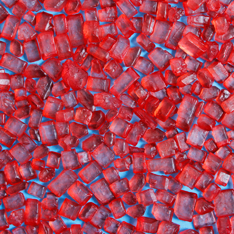 Red Sugar Rocks Matte Sprinkles (Best Before 30 April 2023)