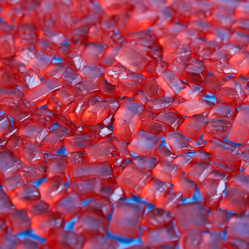 Bulk Bag - Red Matte Sugar Rocks Sprinkles (Best Before 30 Jun 2024)