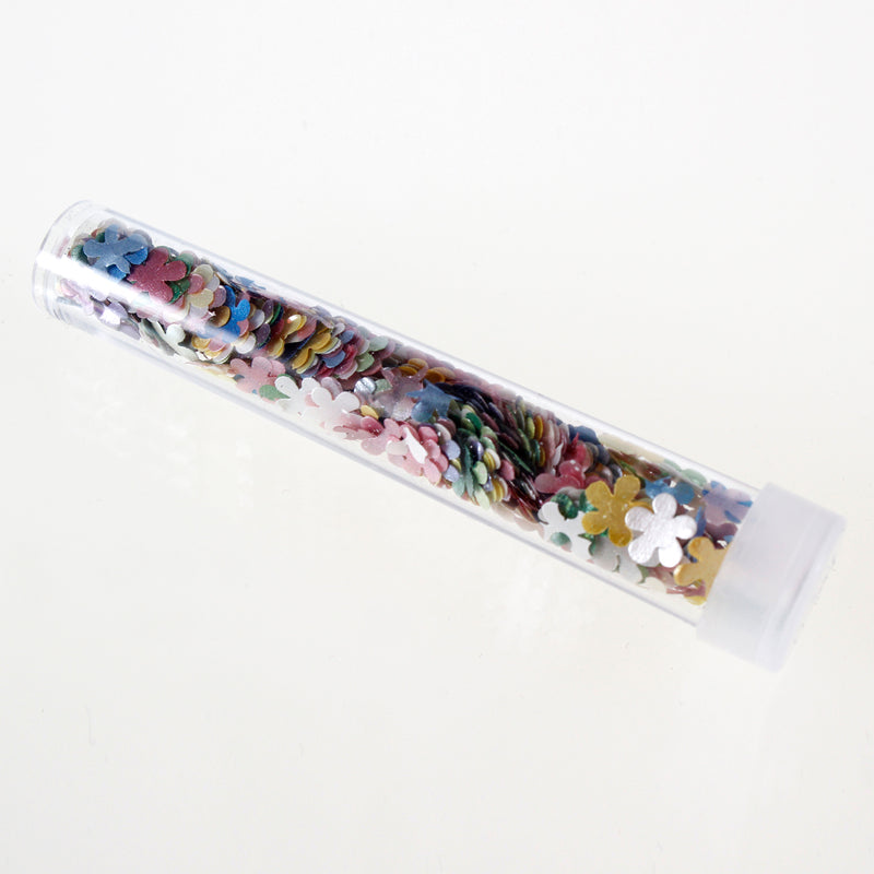Luxury Rainbow Glitter Flower Sprinkles (Made to order)