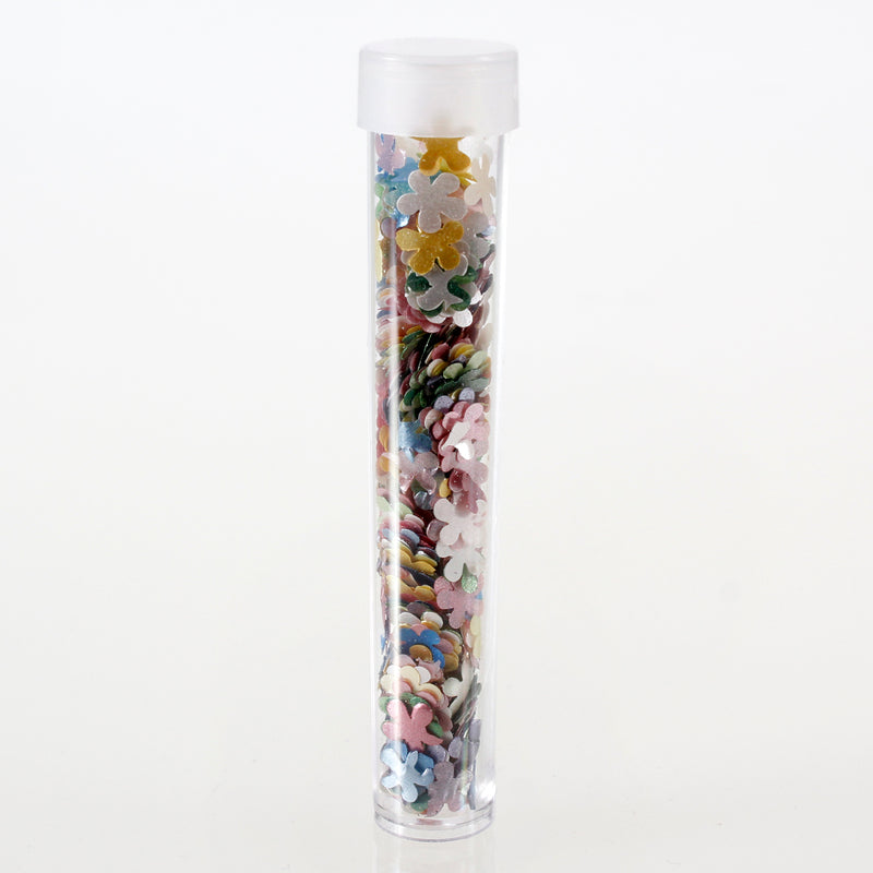 Luxury Rainbow Glitter Flower Sprinkles (Made to order)