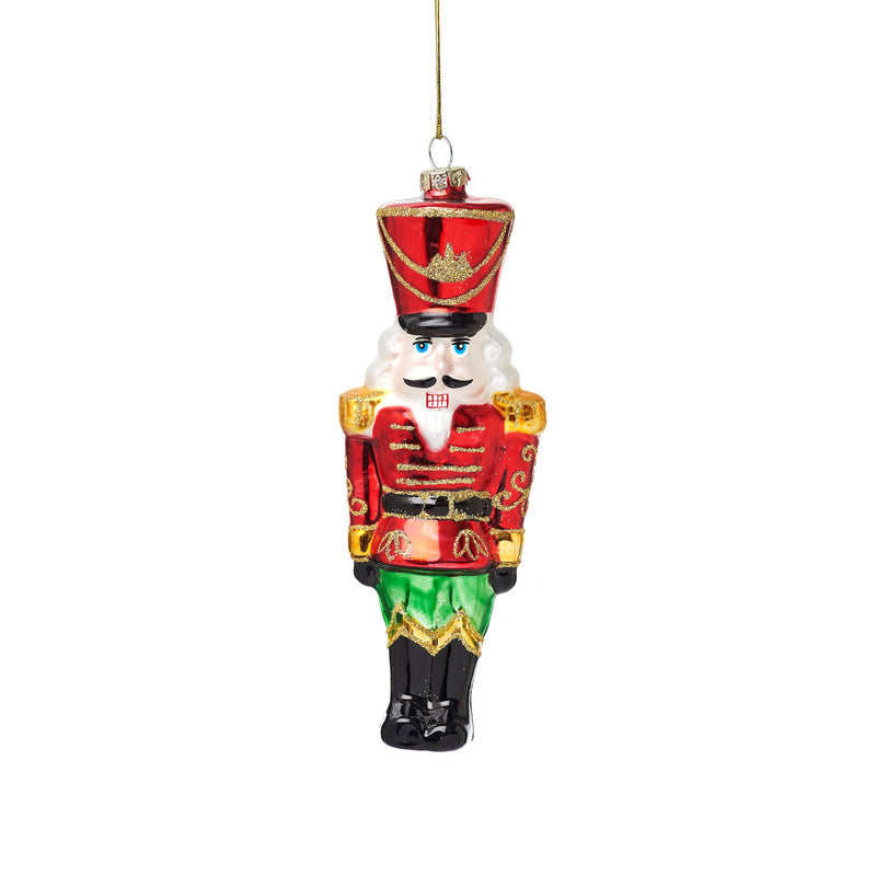 Nutcracker Doll Shaped Bauble Hanging Decoration