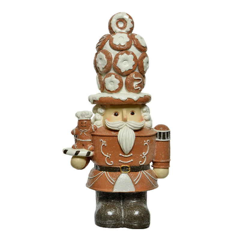 Nutcracker Baker Gingerbread Christmas Resin Decoration 3D