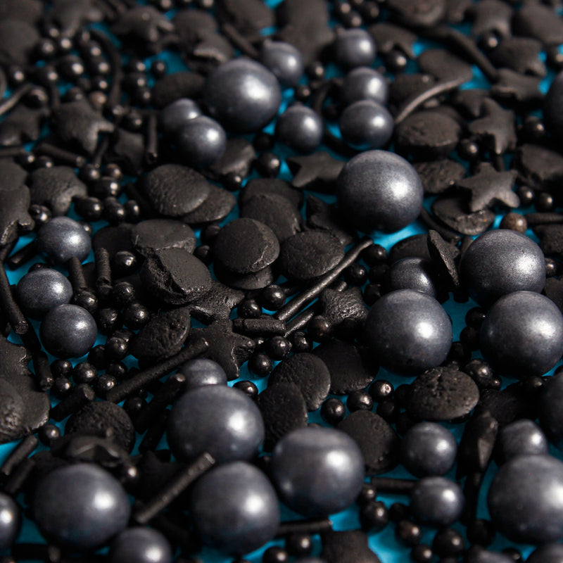 Obsidian Black Sprinkle Mix (Best Before 30 Jun 2024)