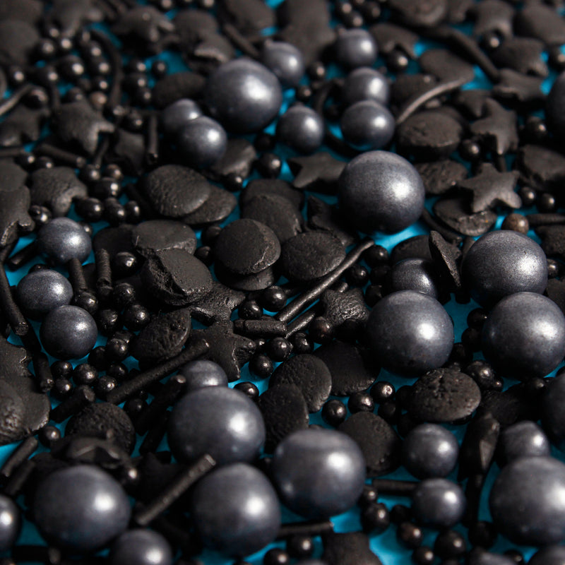 Bulk Bag - Obsidian Black Sprinkle Mix (Best Before 30 Jun 2025)
