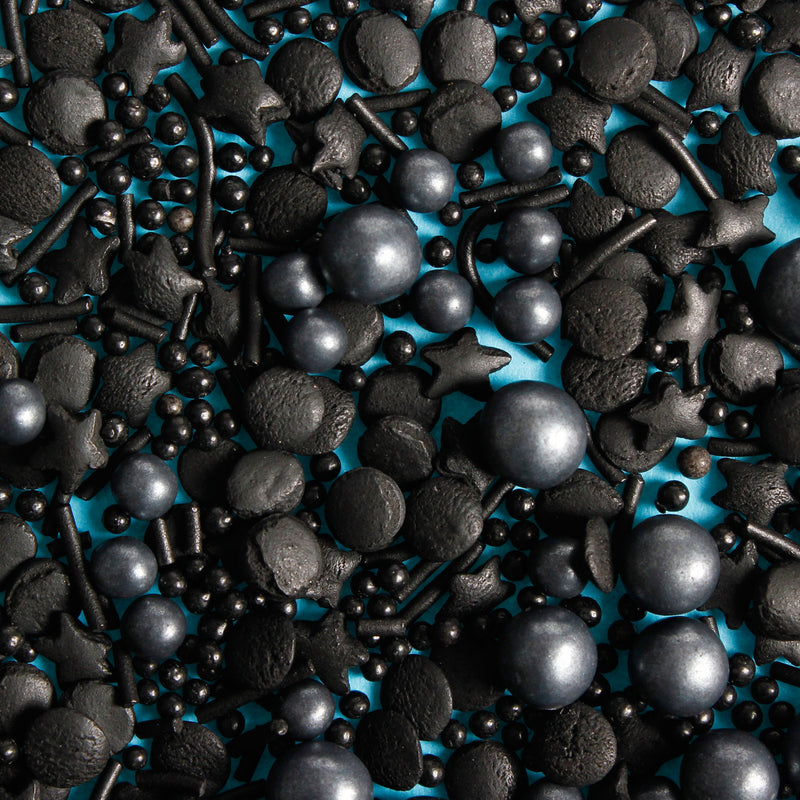 Obsidian Black Sprinkle Mix (Best Before 30 Jun 2024)